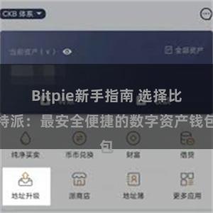 Bitpie新手指南 选择比特派：最安全便捷的数字资产钱包