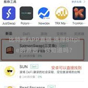 比特派APP直链 选择Bitpie的原因，你知道吗？