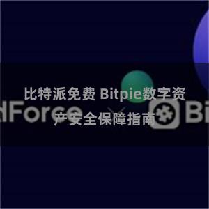 比特派免费 Bitpie数字资产安全保障指南