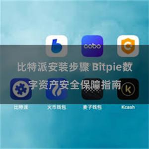 比特派安装步骤 Bitpie数字资产安全保障指南