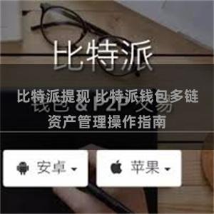 比特派提现 比特派钱包多链资产管理操作指南