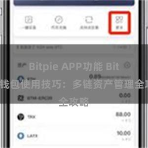 Bitpie APP功能 Bitpie钱包使用技巧：多链资产管理全攻略