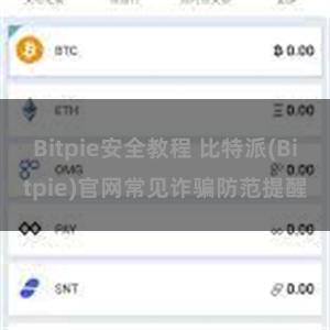 Bitpie安全教程 比特派(Bitpie)官网常见诈骗防范提醒