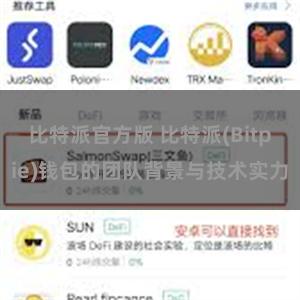 比特派官方版 比特派(Bitpie)钱包的团队背景与技术实力