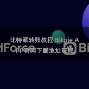 比特派转账教程 Bitpie APP官网下载地址获取