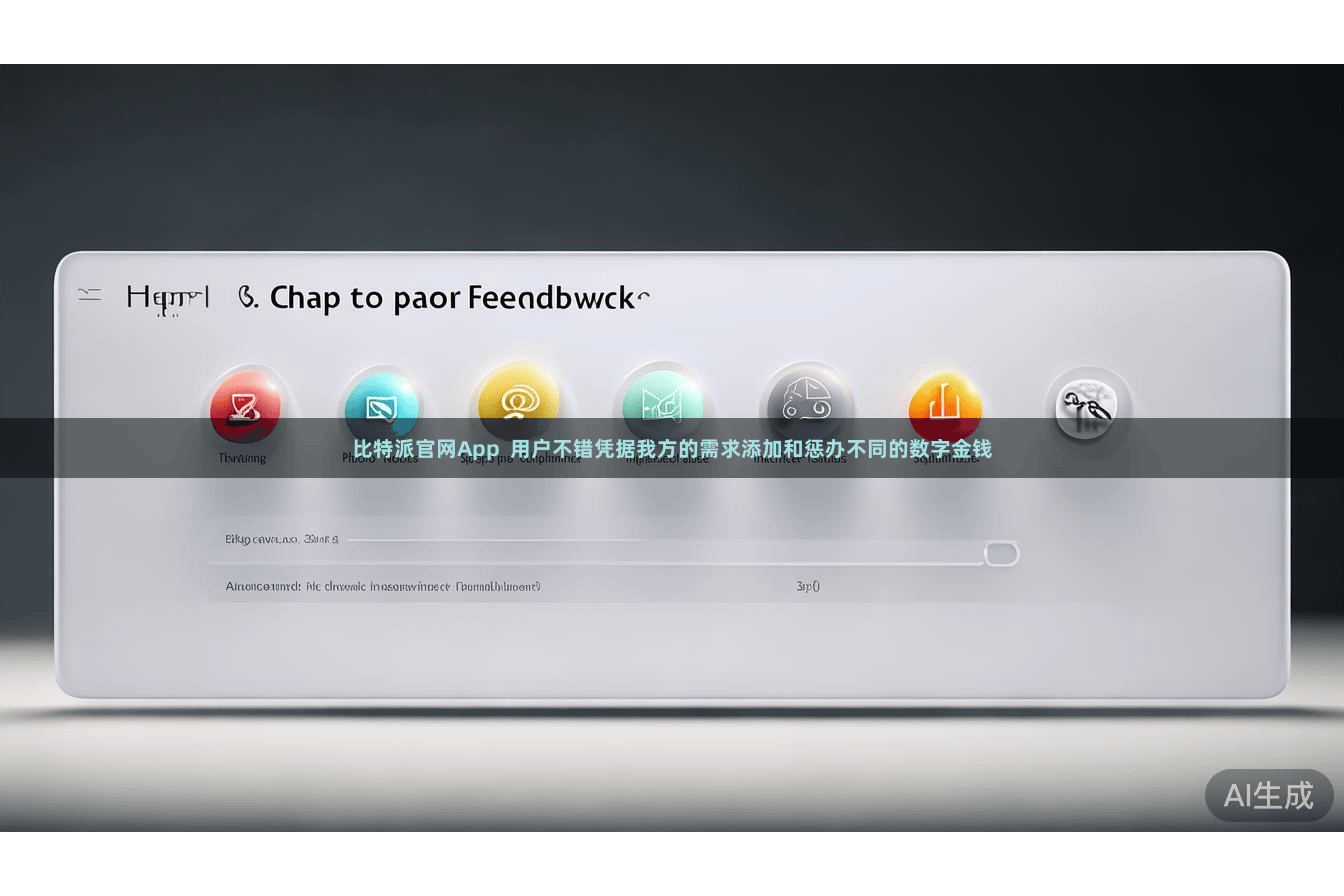 比特派官网App  用户不错凭据我方的需求添加和惩办不同的数字金钱